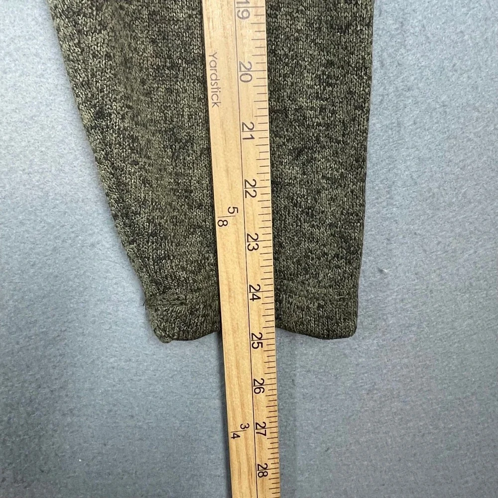 Eddie Bauer Green Radiator Fleece Quarter Zip Pullover Mens Size M